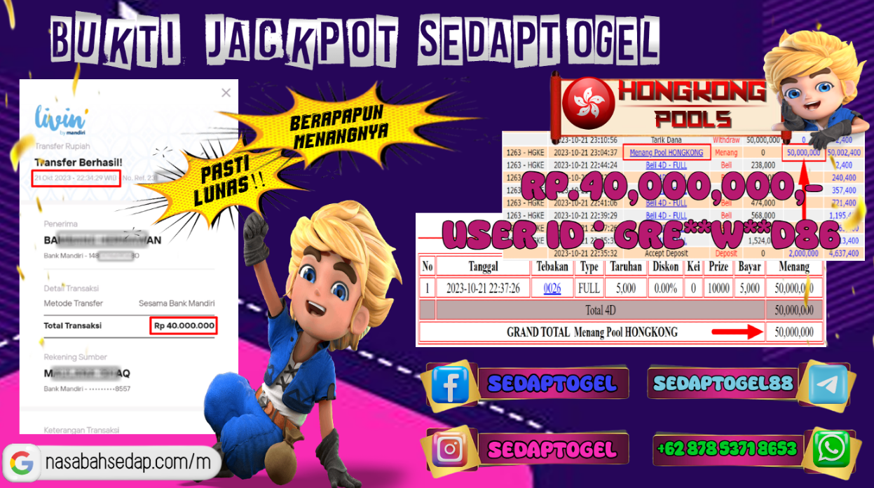 bukti jp togel