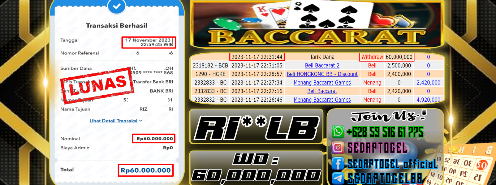 bukti jp live casino