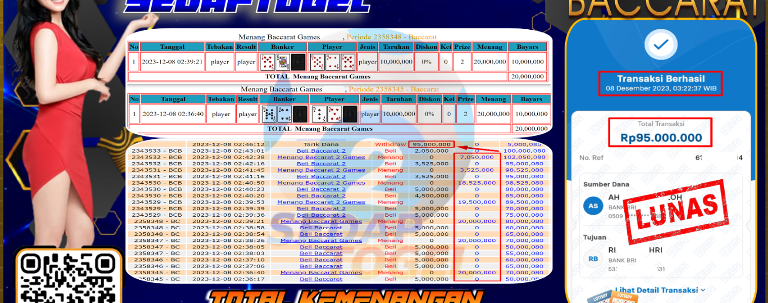 bukti jackpot live casino