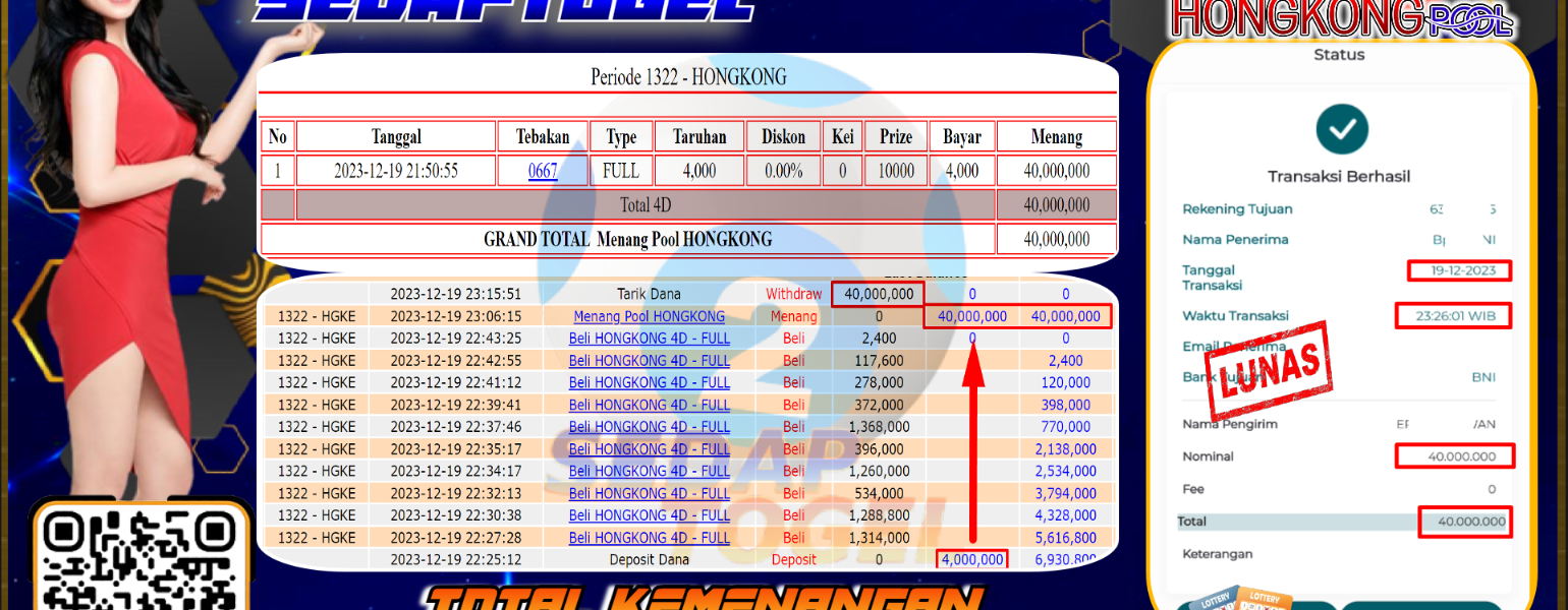 bukti jackpot togel